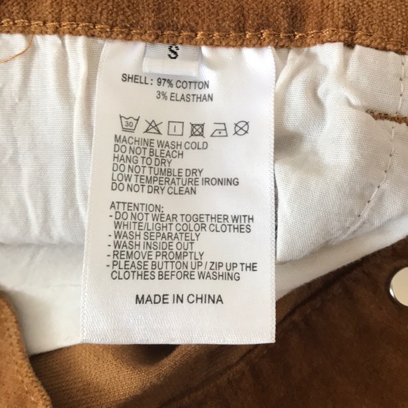 Brandy Melville suede mini skirt - Picture 3 of 3